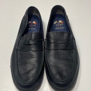 Cole Haan Grand OS Black
Leather Loafers Men's Size 11M 1928